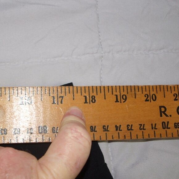 Worthington Women’s Size 18 Black A-Line Skirt Career Wear Knee Length - Picture 5 of 6